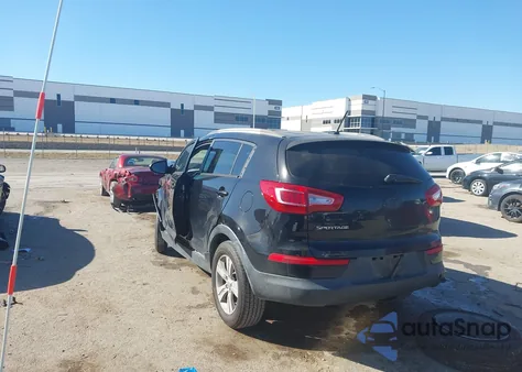 2012 Kia Sportage Lx from USA, damaged, VIN KNDPB3A28C7268848